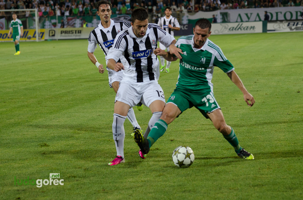 Лудогорец - Партизан 2:1 | 3 предв. кръг ШЛ