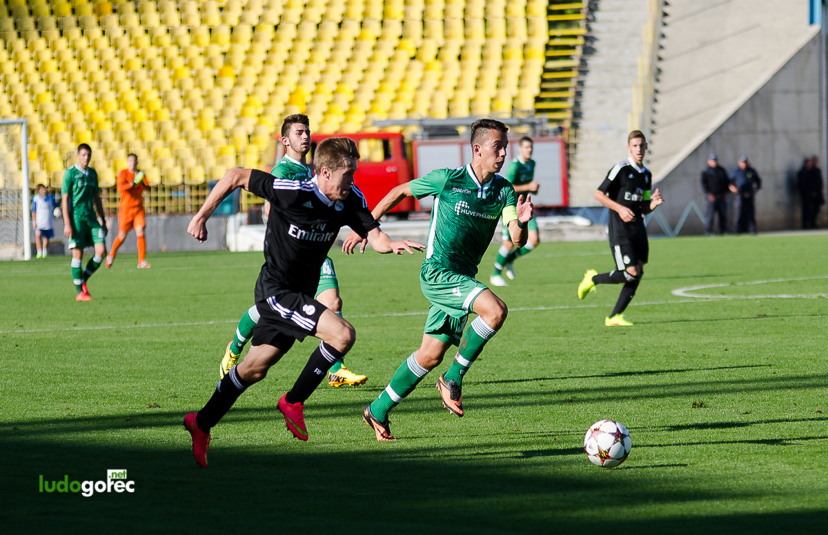 U19: Лудогорец - Реал Мадрид 0:3
