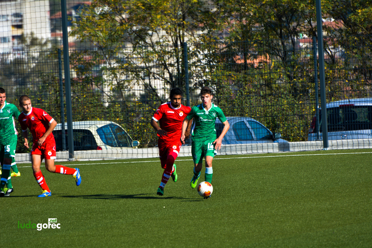 U17: Лудогорец - ЦСКА 0:1
