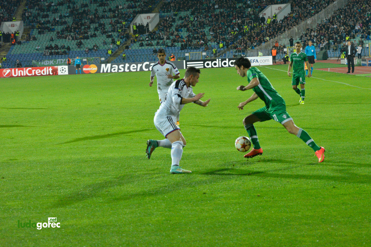 Лудогорец - Базел 1:0