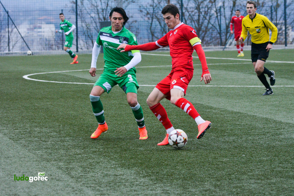 U21: Лудогорец - ЦСКА 1:0