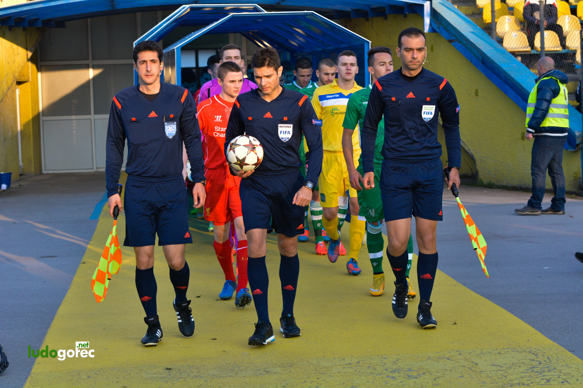 U19: Лудогорец - Ливърпул 0:3