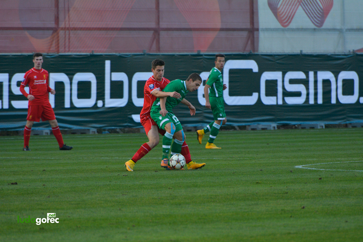 U19: Лудогорец - Ливърпул 0:3