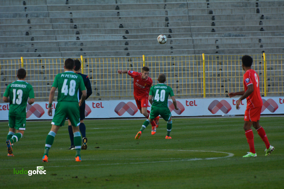 U19: Лудогорец - Ливърпул 0:3