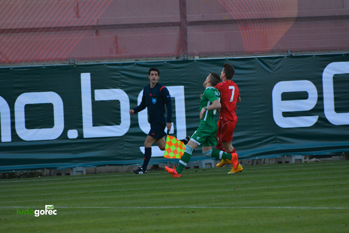 U19: Лудогорец - Ливърпул 0:3