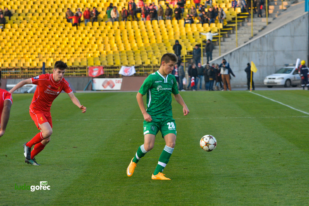 U19: Лудогорец - Ливърпул 0:3