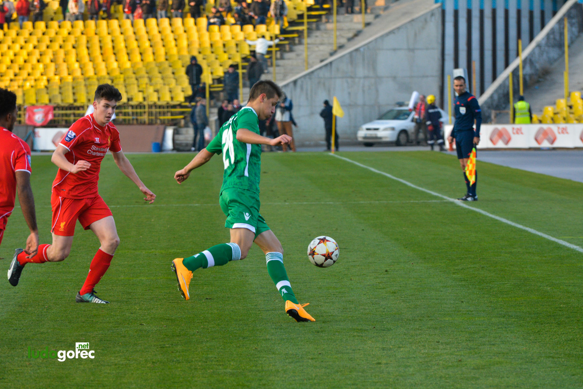 U19: Лудогорец - Ливърпул 0:3