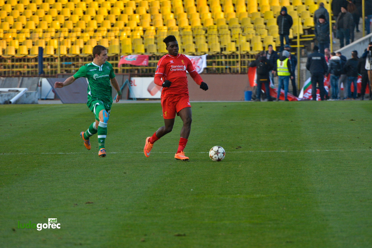 U19: Лудогорец - Ливърпул 0:3