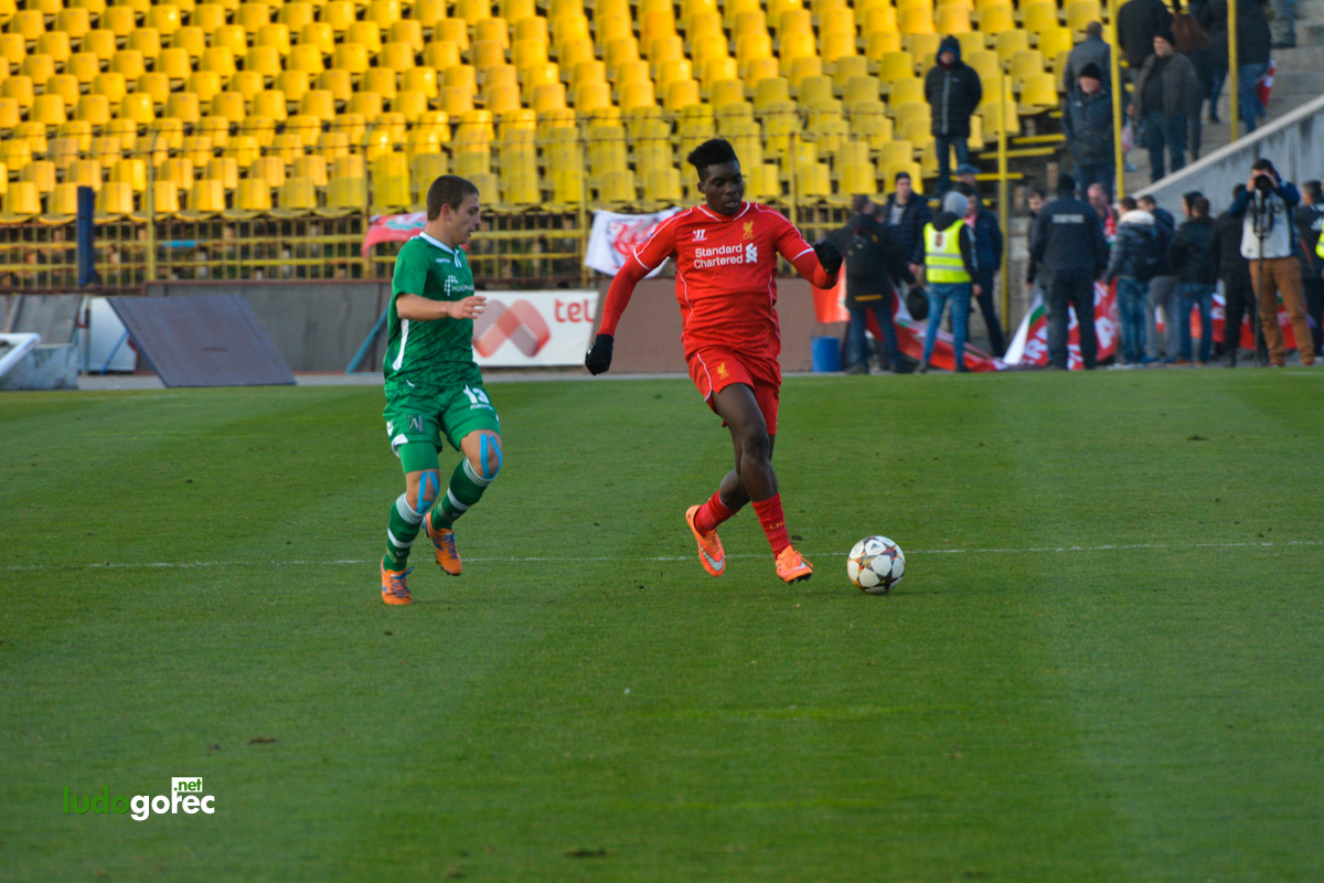 U19: Лудогорец - Ливърпул 0:3