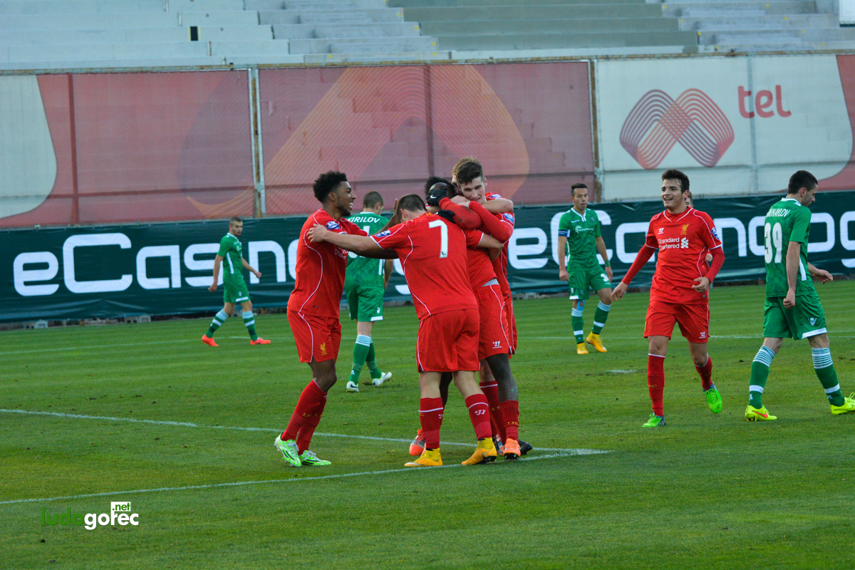 U19: Лудогорец - Ливърпул 0:3
