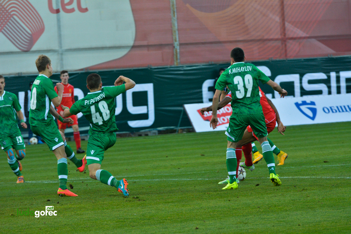 U19: Лудогорец - Ливърпул 0:3