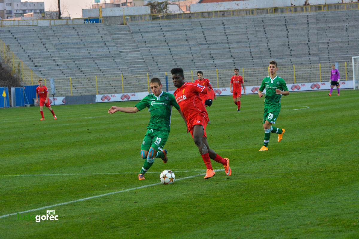 U19: Лудогорец - Ливърпул 0:3