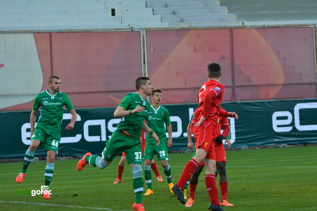 U19: Лудогорец - Ливърпул 0:3