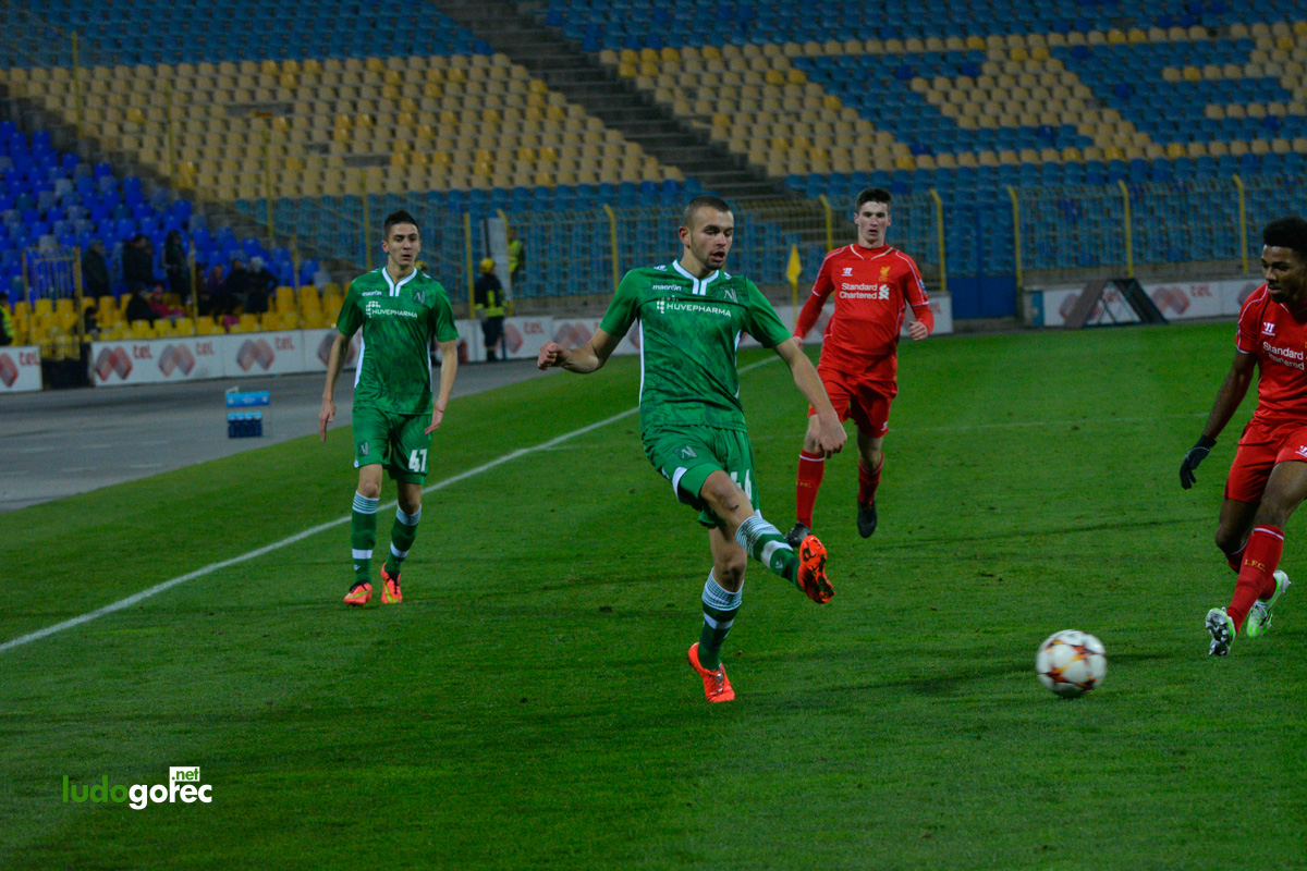 U19: Лудогорец - Ливърпул 0:3
