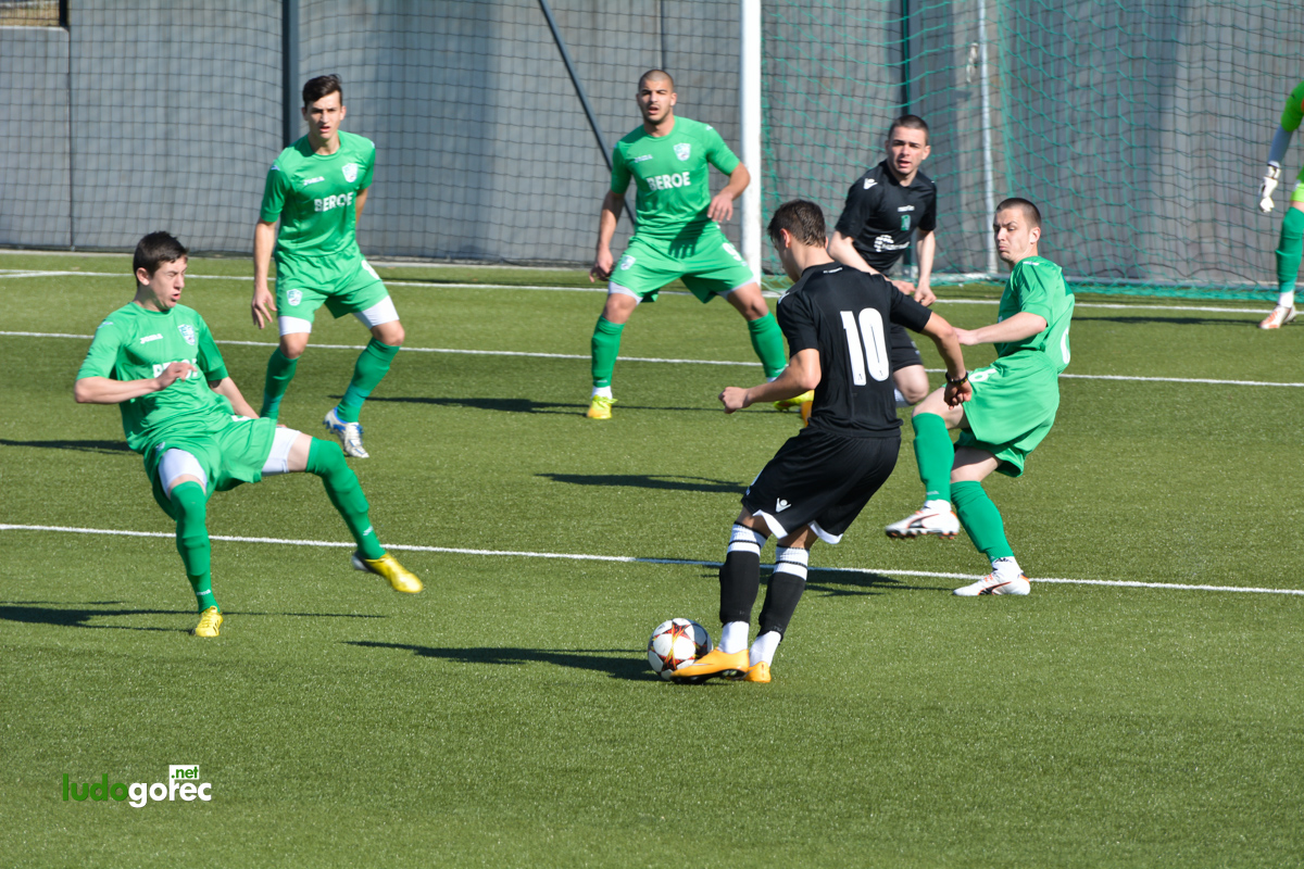 U21: Лудогорец - Берое 2:0