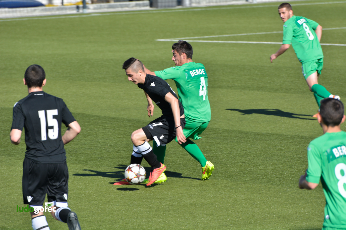 U21: Лудогорец - Берое 2:0