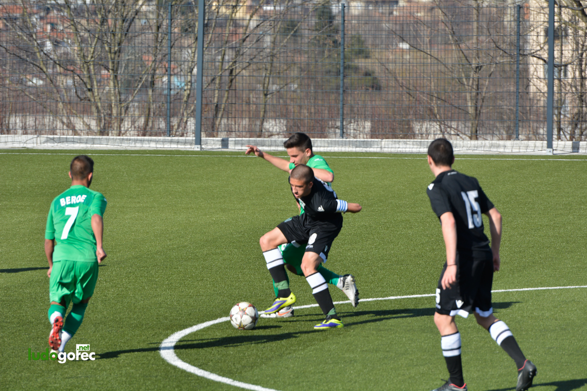 U21: Лудогорец - Берое 2:0