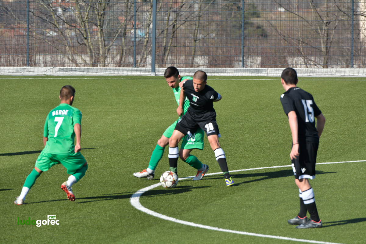 U21: Лудогорец - Берое 2:0
