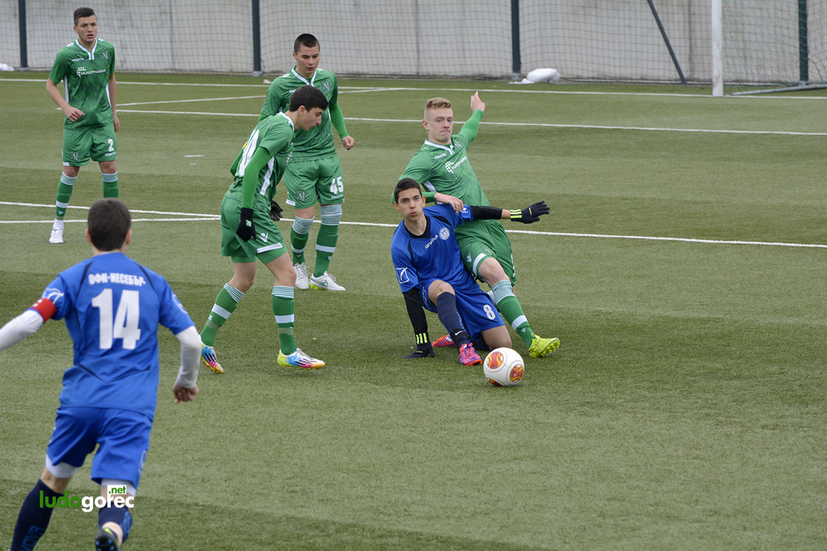 U17: Лудогорец - Несебър 4:0