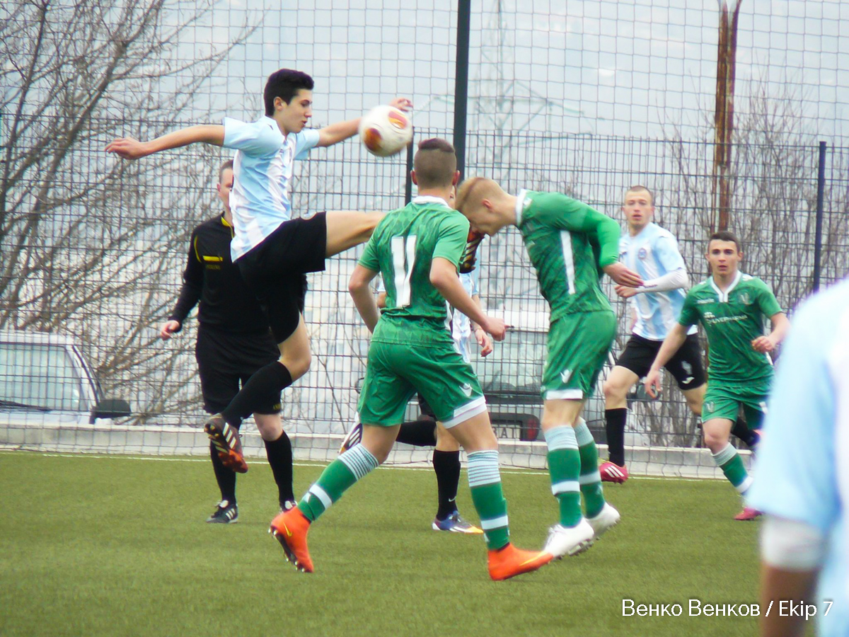 U17: Лудогорец - ДИТ (София) 2:2