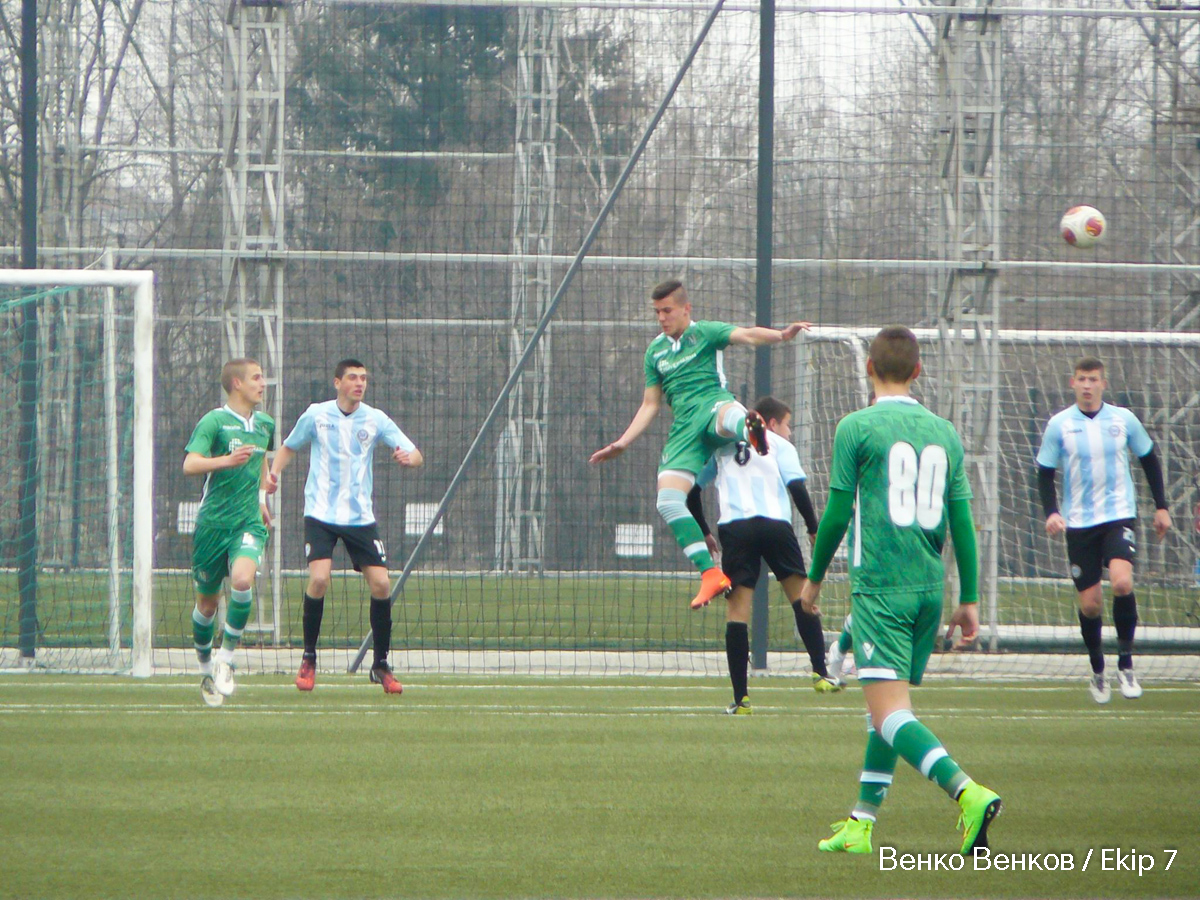 U17: Лудогорец - ДИТ (София) 2:2