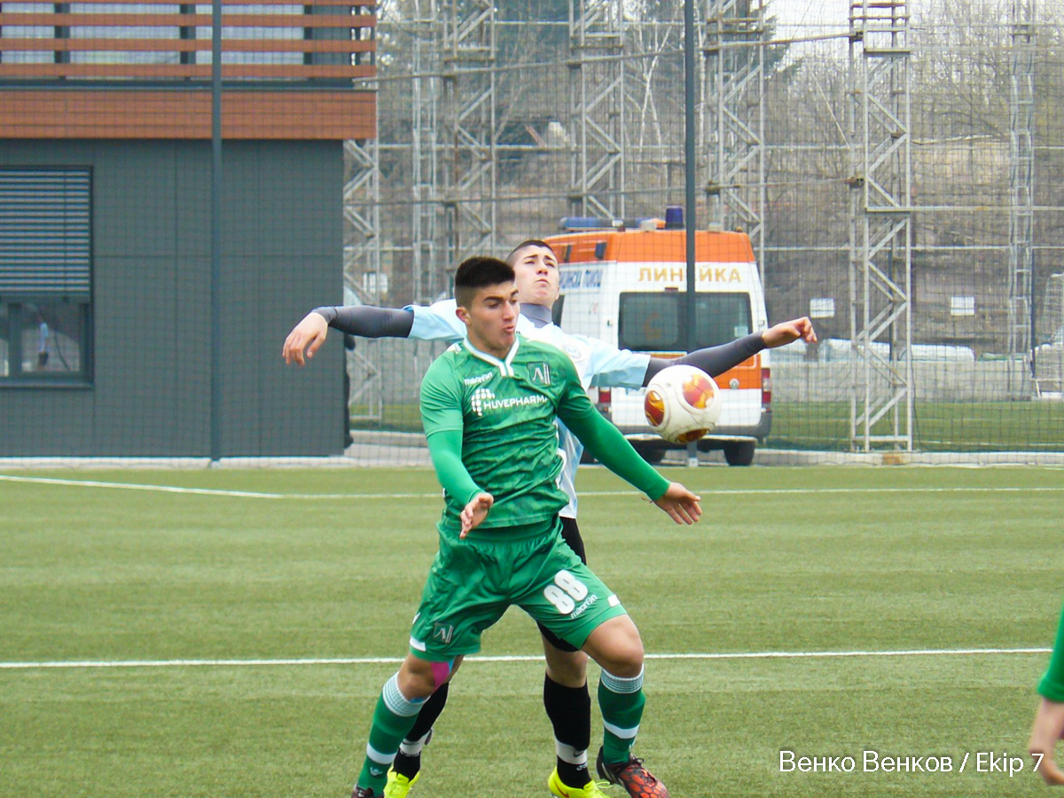 U17: Лудогорец - ДИТ (София) 2:2