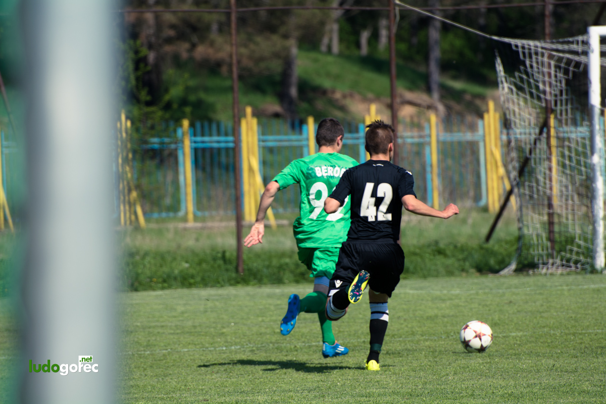 U21: Лудогорец - Берое 2:0