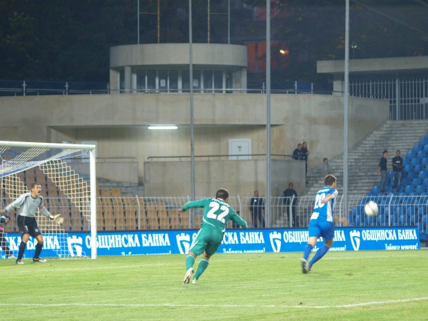 Черноморец - Лудогорец 1:0